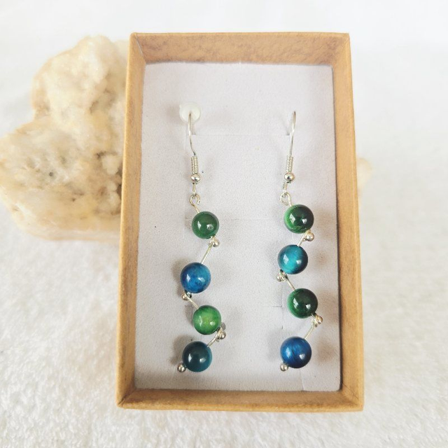 Boucles d&#039;oreilles perles 