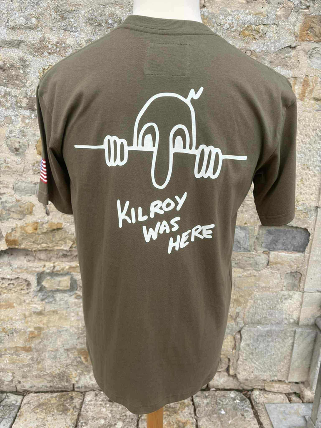 T-Shirt Kilroy was heres Mixte