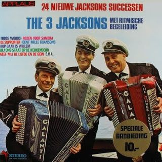 3 Jacksons - 24 Nieuwe Jacksons Successen (LP)