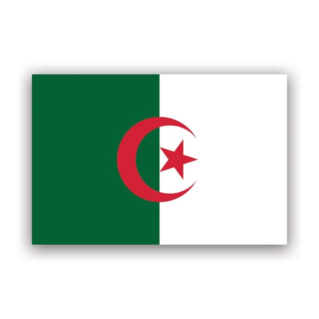 Grand drapeau ALGÉRIE 90X150cm