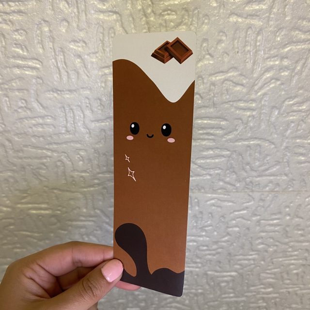 Marque-page&Note Chocolat chaud