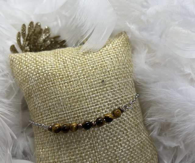 Bracelet œil de tigre 