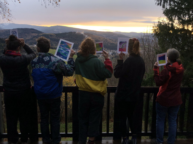 Privatiser un atelier rando &amp; pastel