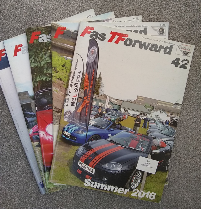 x FasTForward 2016-2017 Back copies