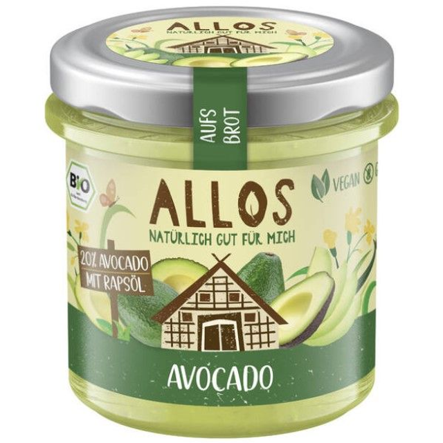 Allos Brotaufstrich Avocado 140g