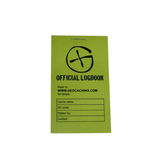Logbook vert 5,0 x 8,8 cm