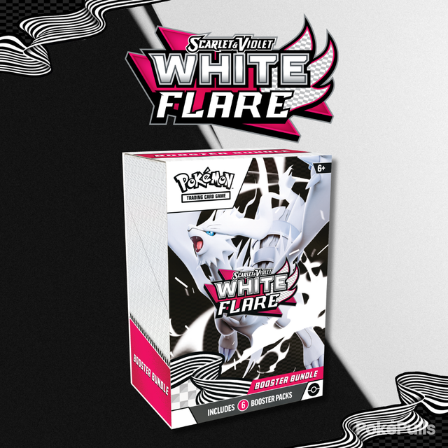 Pokémon TCG: SV10.5 White Flare - Booster Bundle (julkaisu 22.8.2025) MAX. 5kpl/asiakas