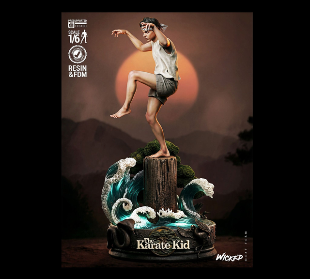 Statue KARATE KID LARUSSO série movie