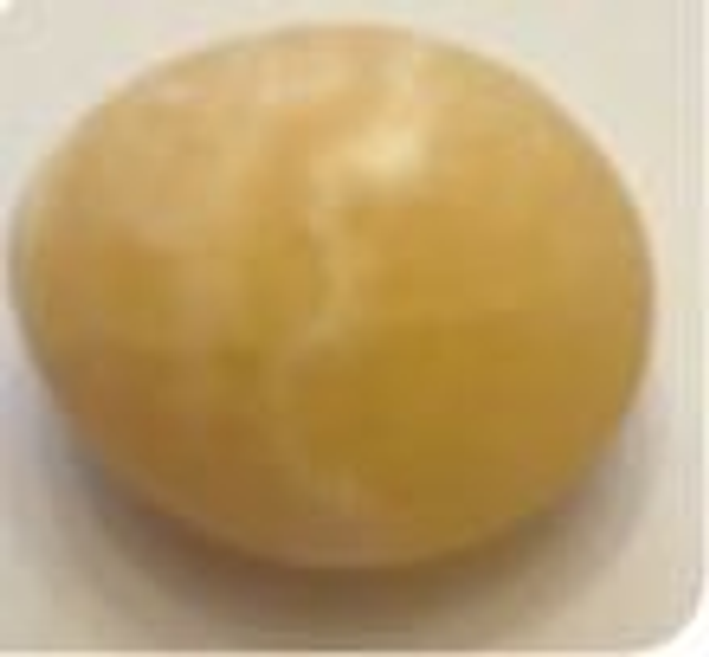 Pierre roulée en Jade jaune