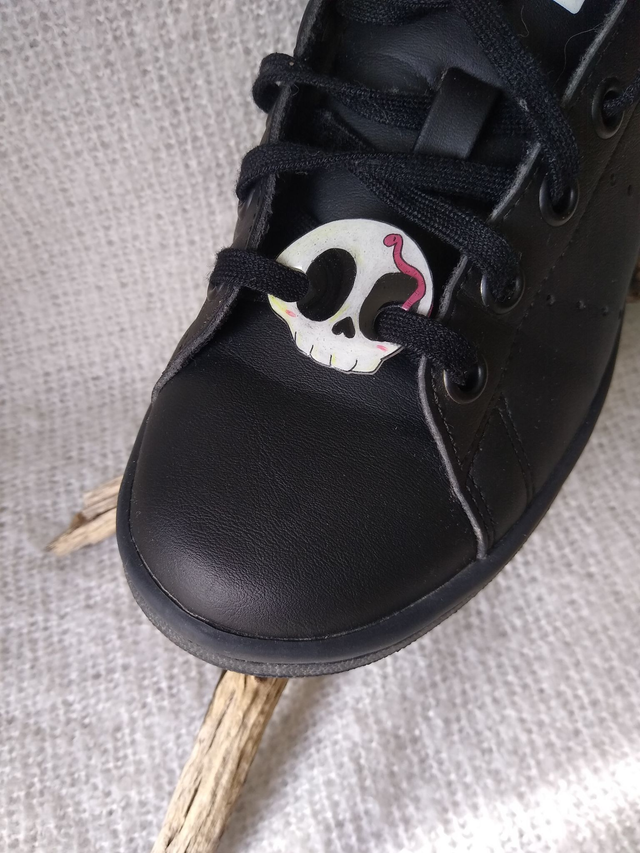 Déco de Lacets Crâne