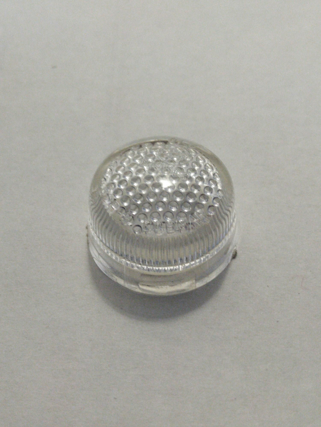 Seitenblinker-Glas, Weiss 