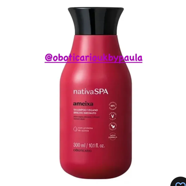 Shampoo Nativa Spa Brilhissimo Ameixa 300ml O Boticário