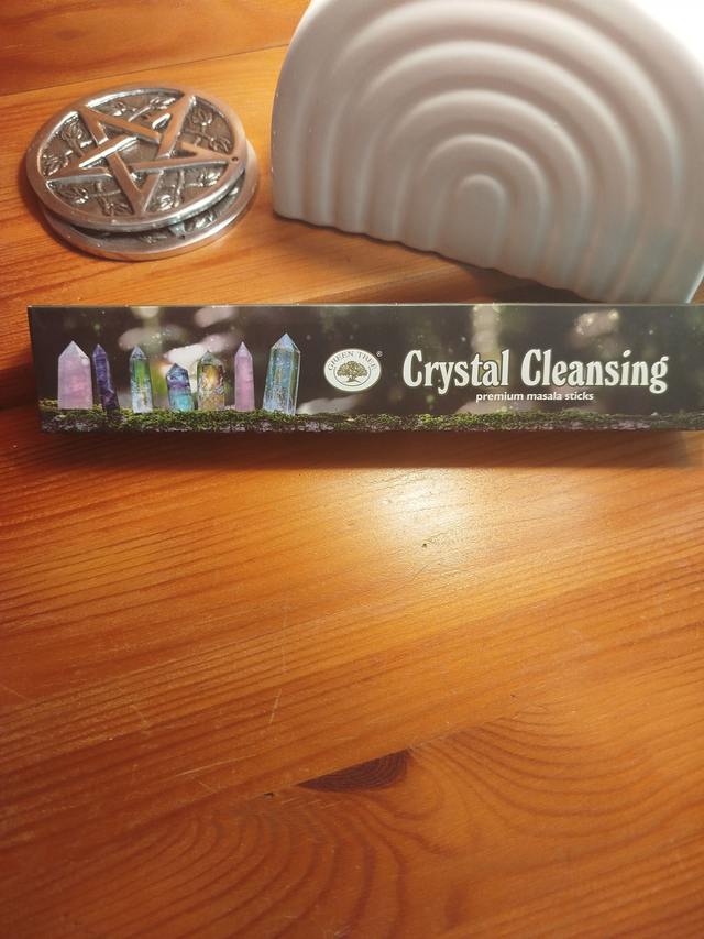 encens  crystal cleansing marque Green Tree