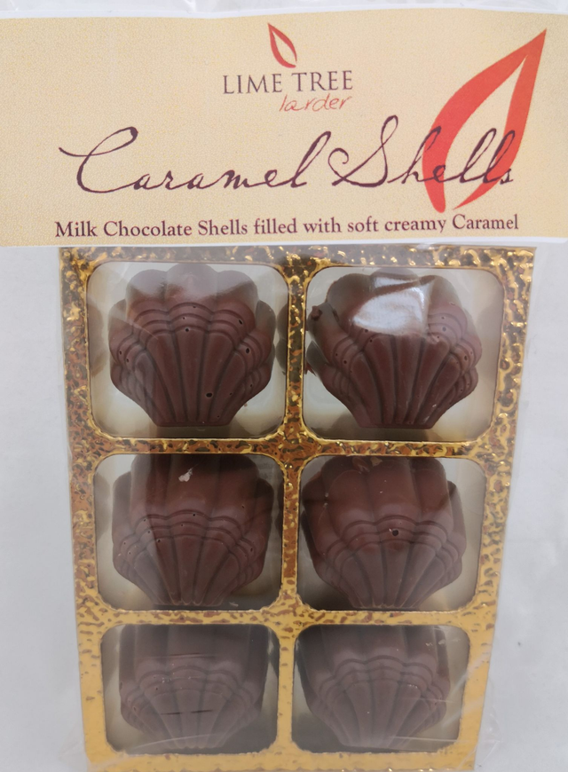 Milk Chocolate Caramel Shells
