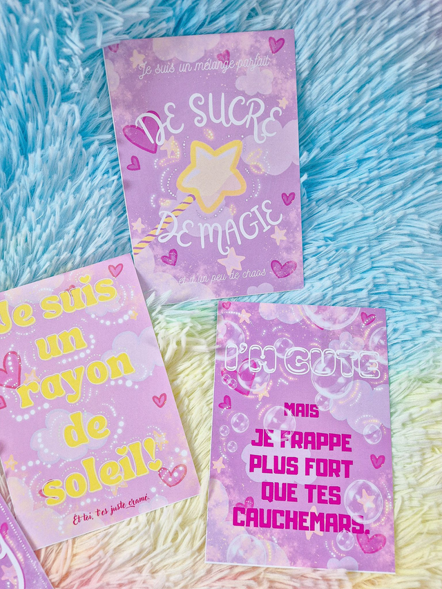 Carte postale &quot;bitchy magical&quot;