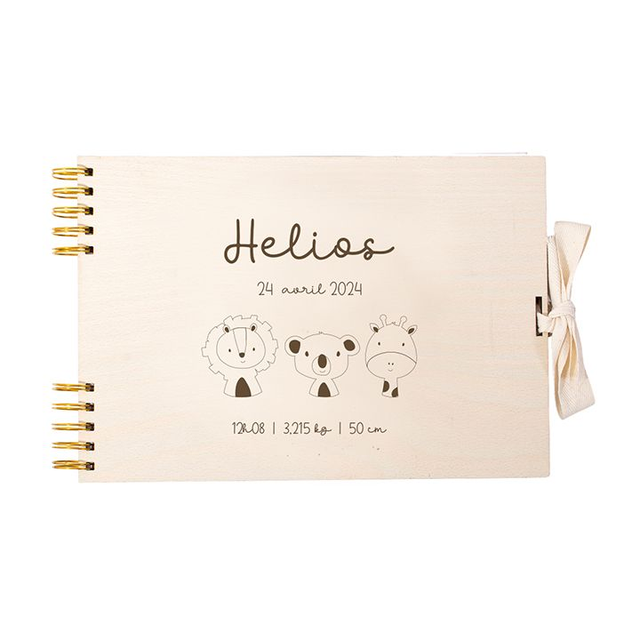 Album photo de naissance personnalisé