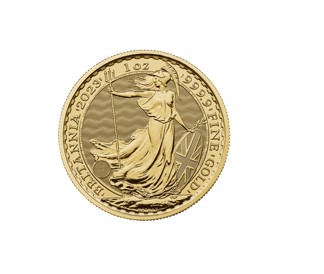 UK 1oz Gold Britannia King Charles III - Coronation