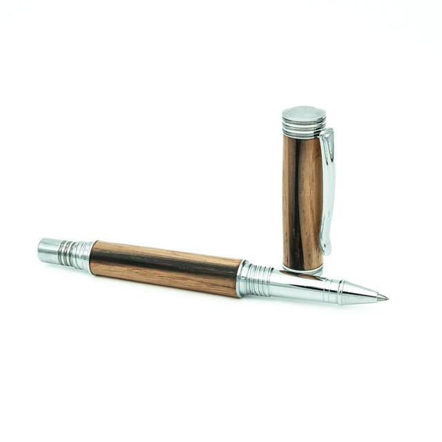 LCELR132 - STYLO ROLLER EN FUT DE CHENE CHAMPENOIS