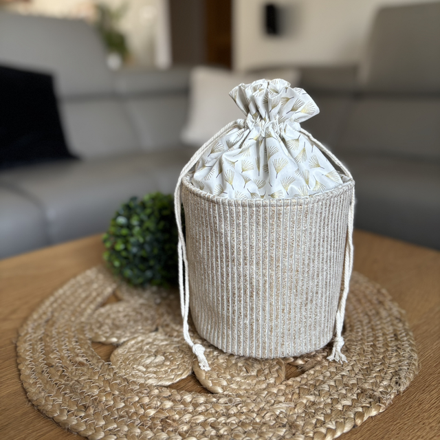 Pochon Panier à coulisses