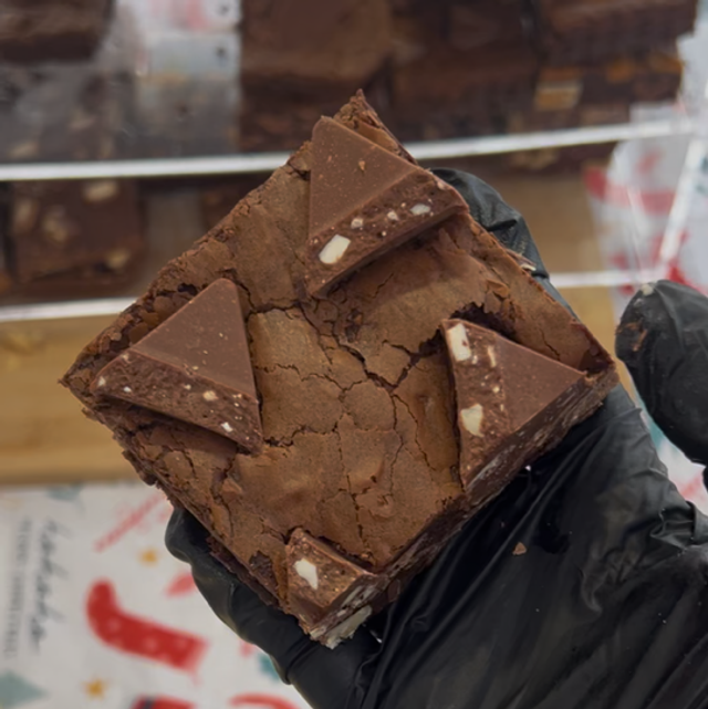 Toblerone Brownie