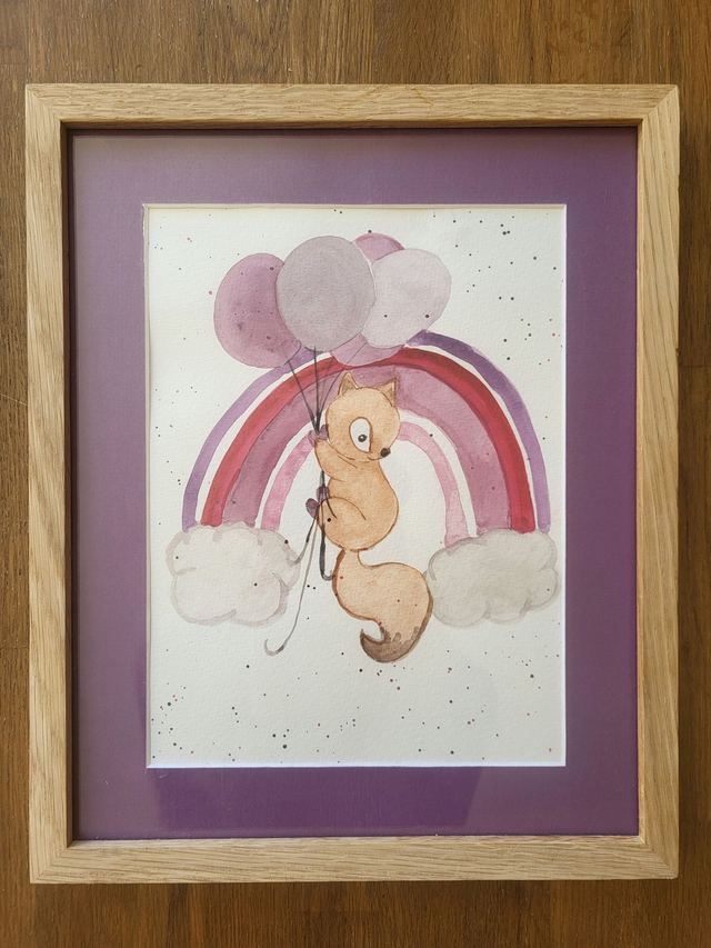 L'écureil et l'arc en ciel