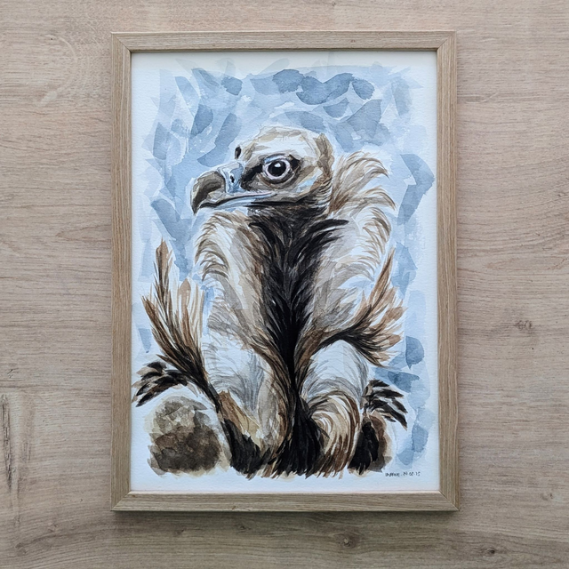 "Douceur" - Aquarelle originale