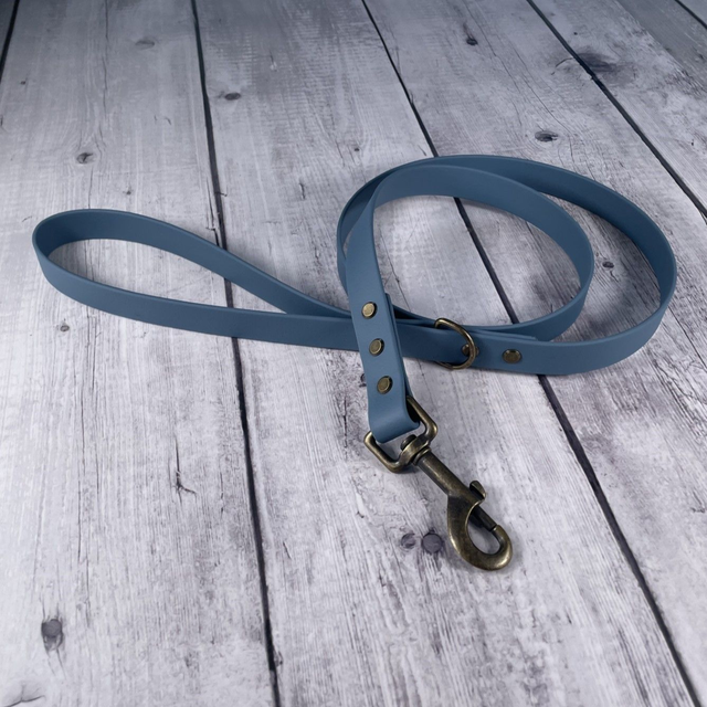 Denim Waterproof BioThane® Lead