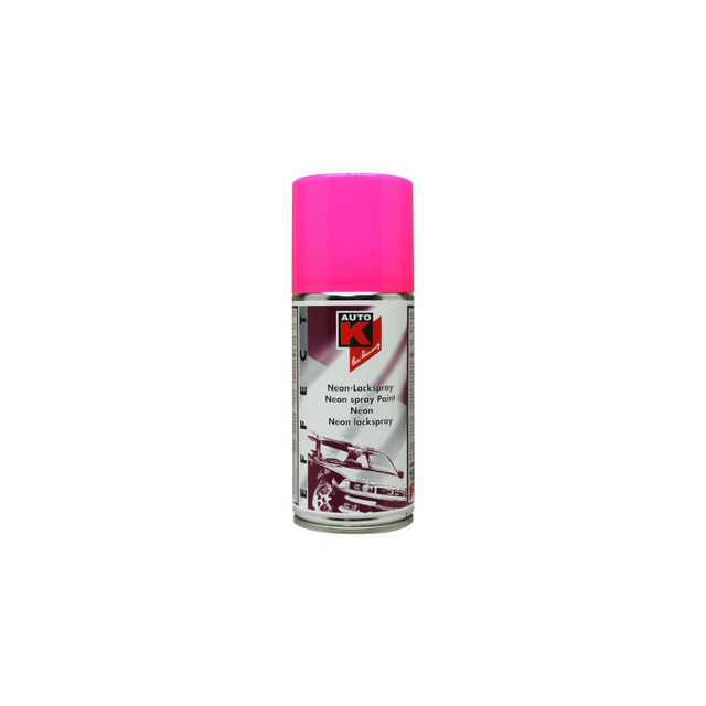 33408 ROSE FLUO - bombe aérosol réparation rayure peinture carrosserie et rétroviseur (Spray couleur 150ml)