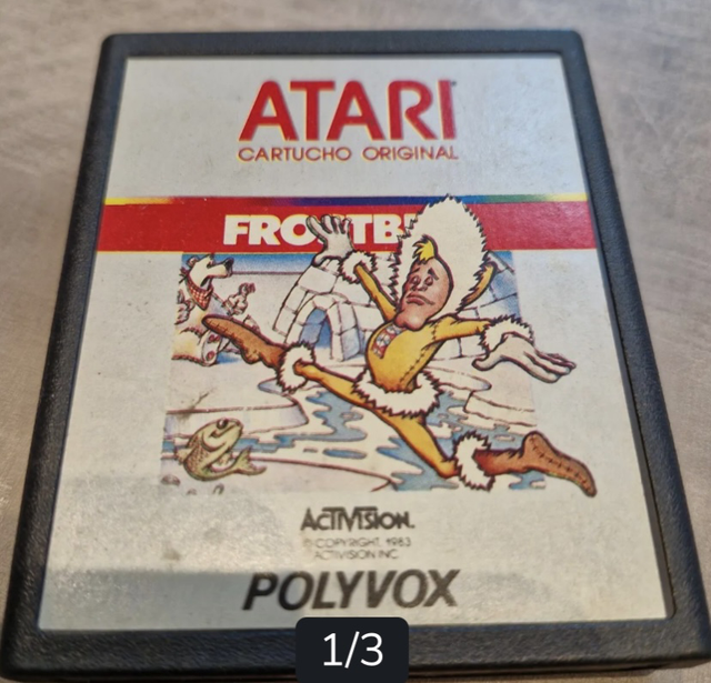 Frostbite polyvox Atari 2600 cartridge