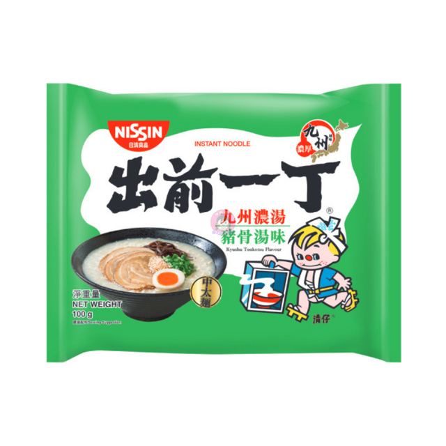 Nissin 日清出前一丁浓汤猪骨汤味100g Demae Ramen Kyushu Tonkotsu Flavour