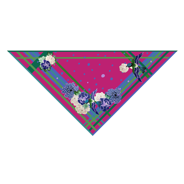 Foulard Paréo - Popeline de Coton - Rose Indien