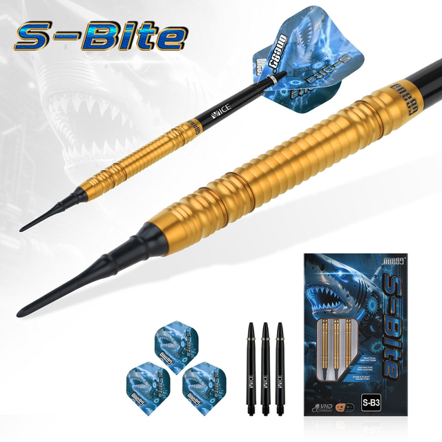 One80 Sbite-S B3 VHD 90% Tungsten Softdarts