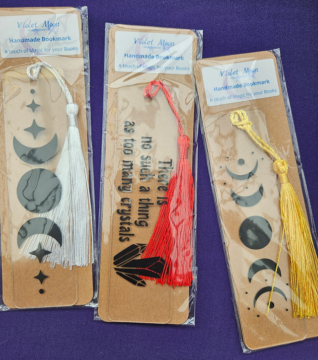 Handmade Magical Bookmark with Tassel