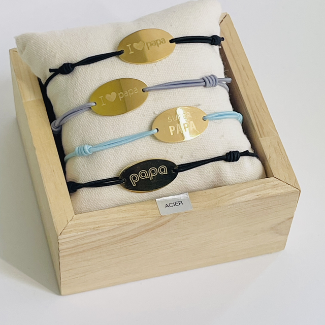 Bracelet élastique PAPA