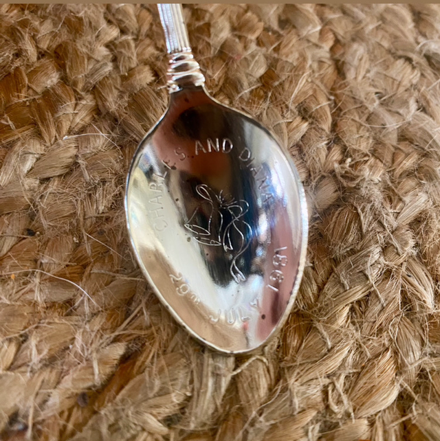 6 cuillères Diana & Prince Charles RARE