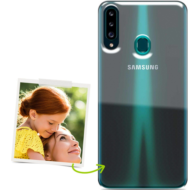 Cover trasparente Samsung personalizzabile