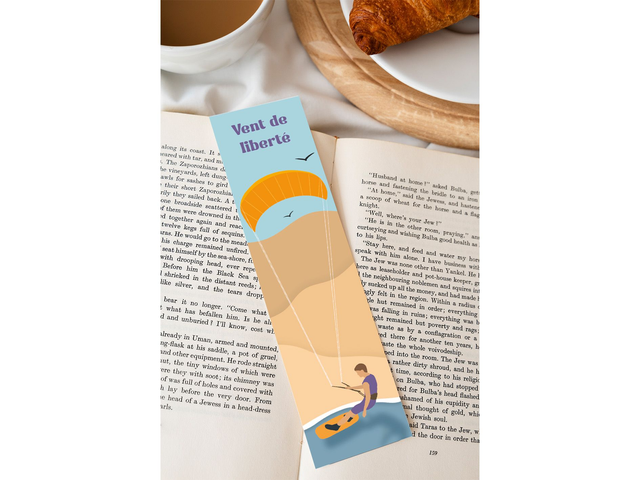 Au grand air - Kitesurf Marque-page