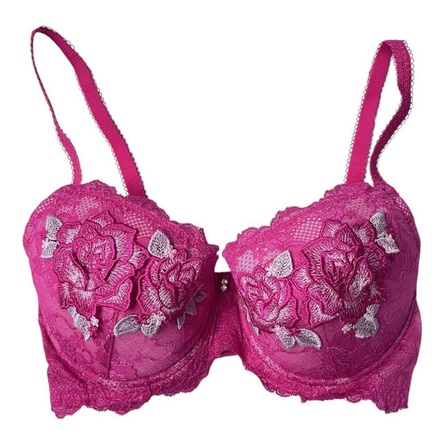 Magenta Pink Japanese Bra UK 32DD