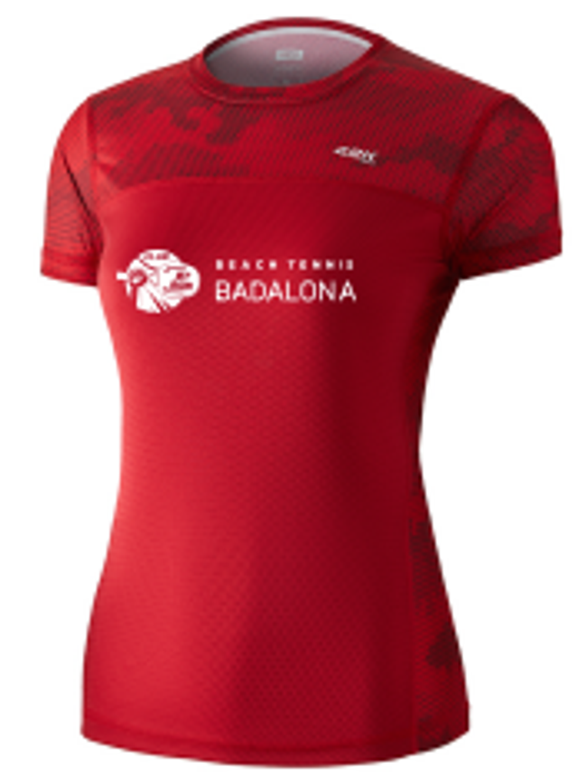 Camiseta 42K MC Chica Rojo