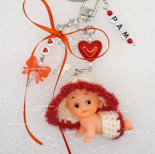 PAM kewpie charm
