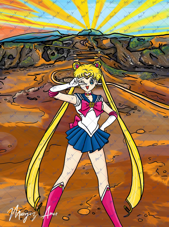 Sailor Moon Plaines des sables 