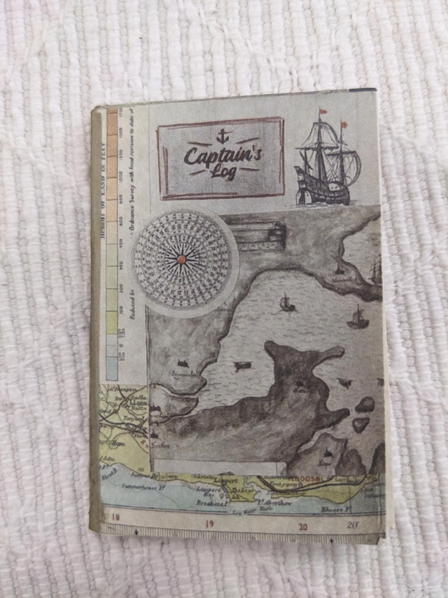 Miniature Captain’s Log & Sea Shanty Books for Capten Broga