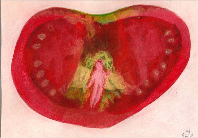 Coeur de tomate "L'enfant retrouvé"