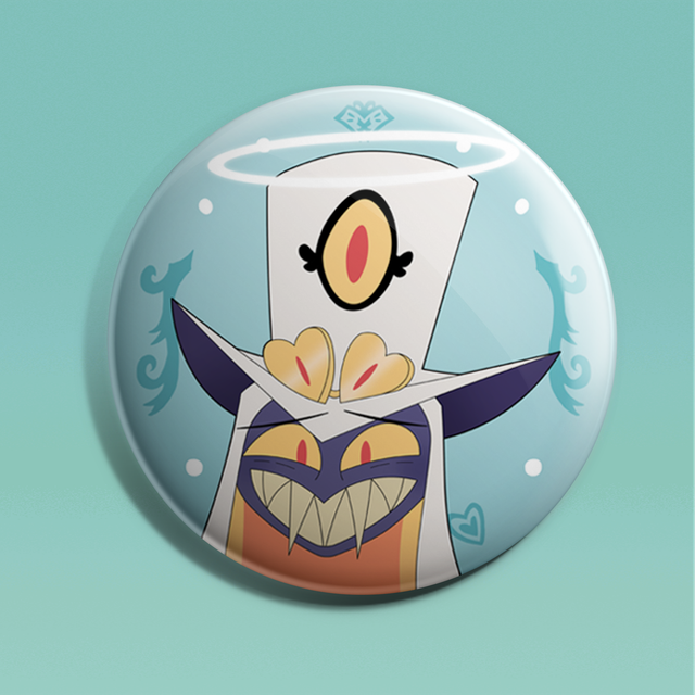 Hazbin Hotel Sir Pentious Badge
