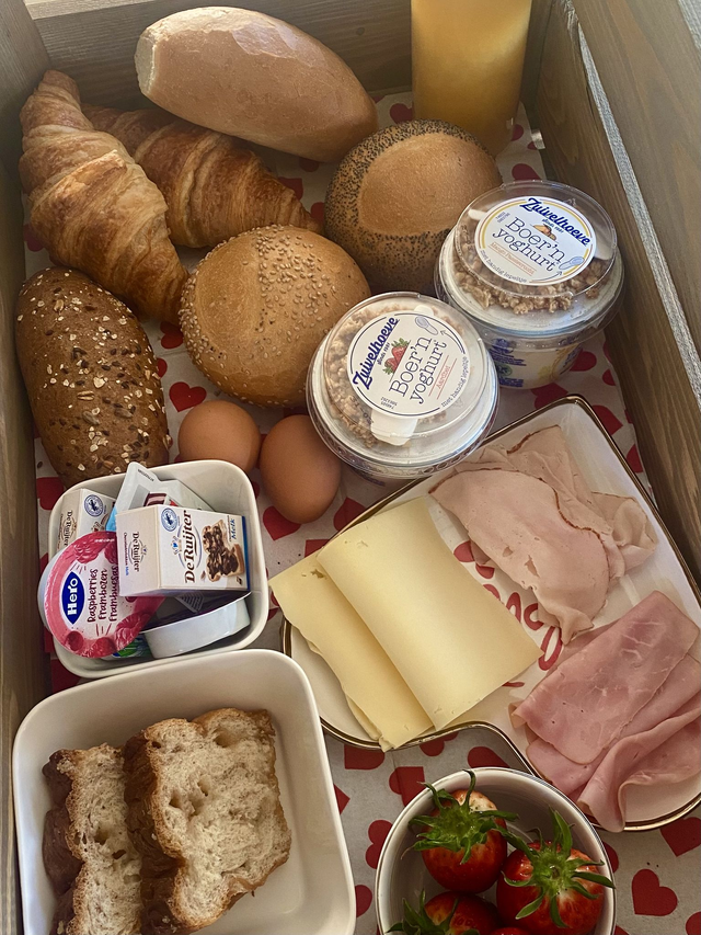 Compleet ontbijt voor 2 personen