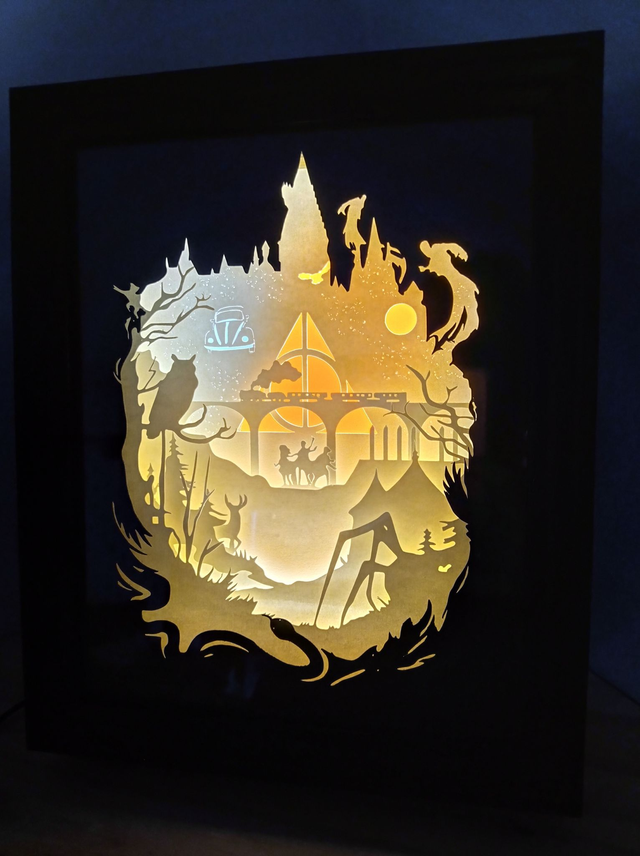 Boîte à lumière "Harry Potter "