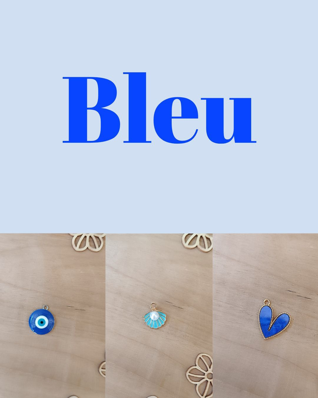 Breloques Bleues