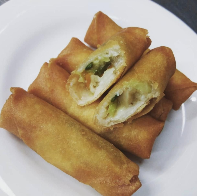 Vegetarian Mini Spring Rolls 春卷子