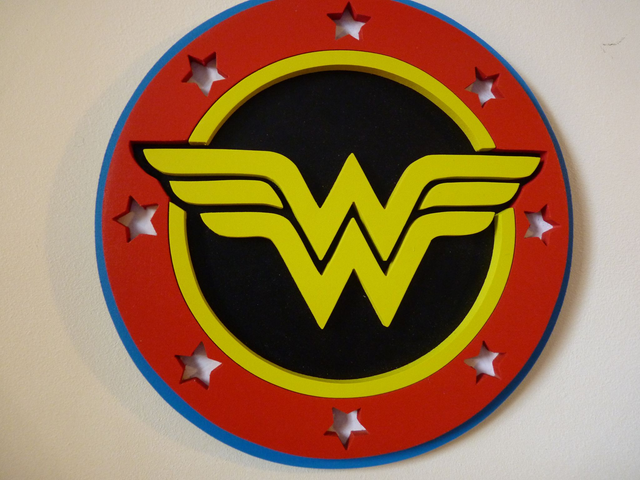 Wonder Woman - 20x20 cms