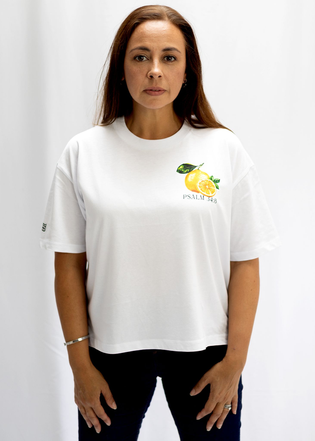 The Lemon Tee - Psalm 34:8 [Boxy]